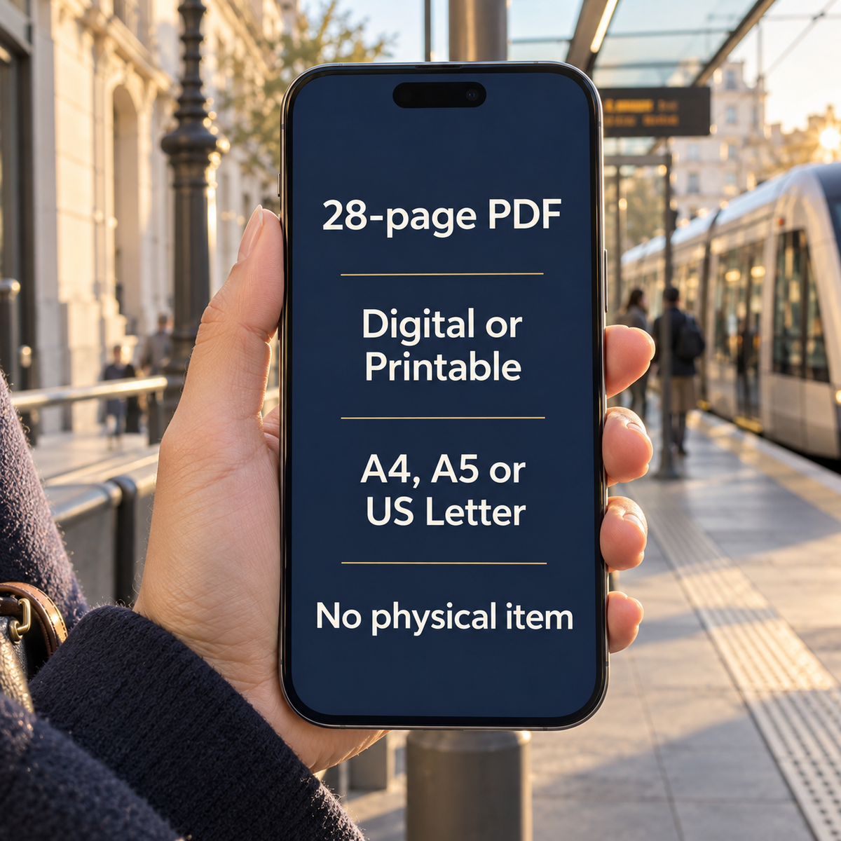Personal Boundaries 28-page PDF options: Digital or Printable, A4 A5 or US Letter, no physical item