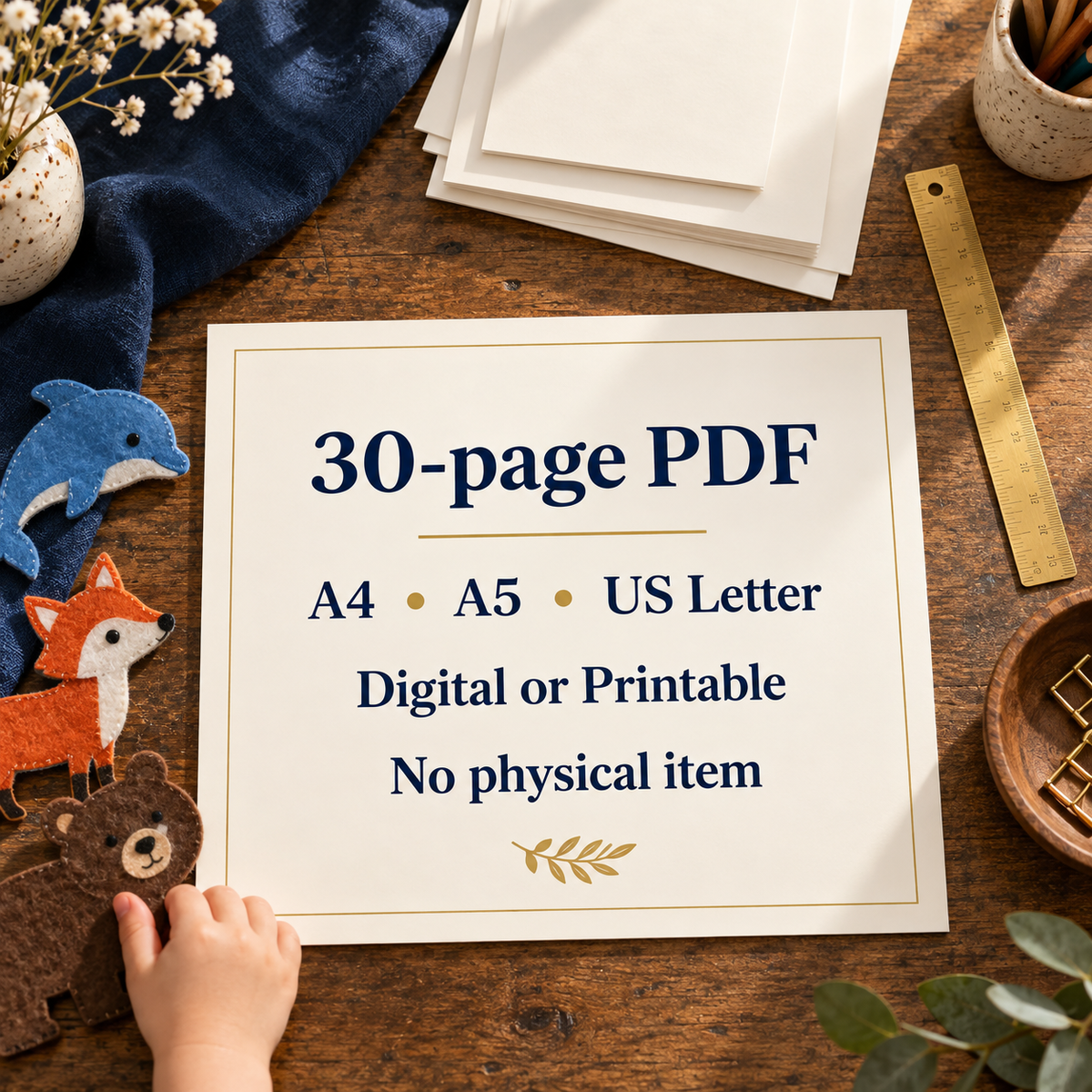 Polyvagal Theory for Kids edition facts: 30-page PDF, A4, A5, or US Letter, digital and printable