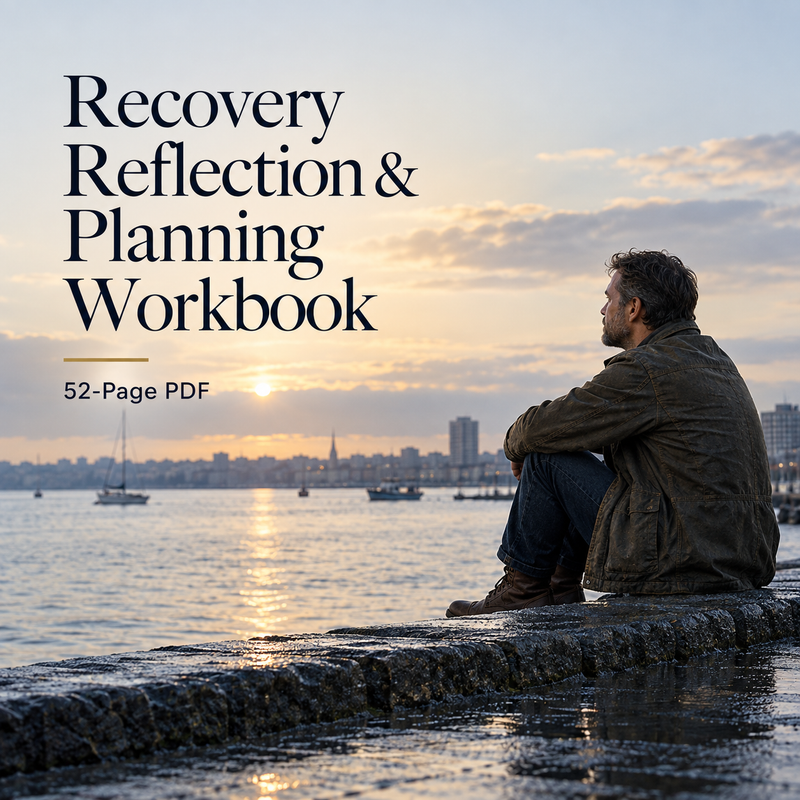 Recovery Reflection & Planning Workbook | 52-Page PDF