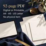Relationship Reflection Guide edition facts: 92-page PDF, Digital or Printable, A4, A5, US Letter, no physical item
